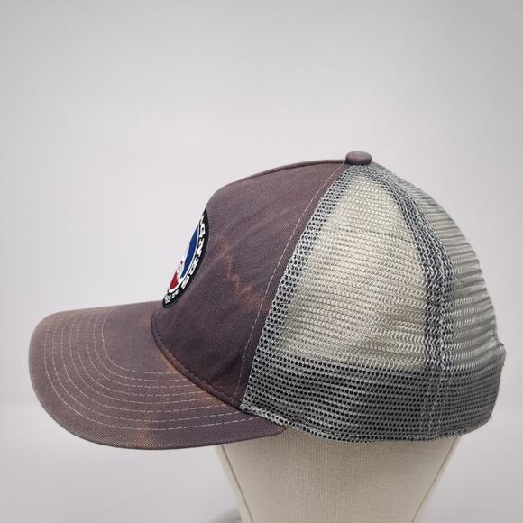 Big Agnes Steamboat Springs Co. Trucker Hat Gray One Size Adjustable Mesh Back - Picture 3 of 10